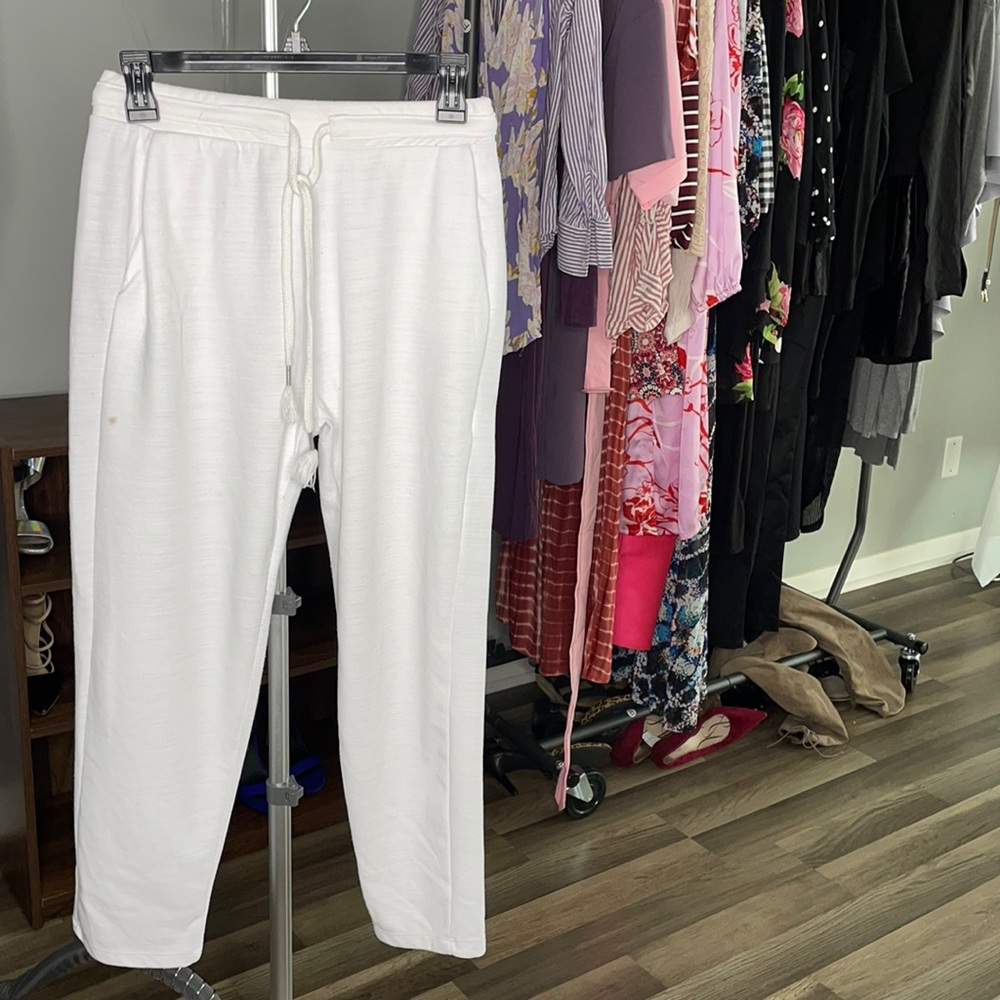 Zara white pants size small